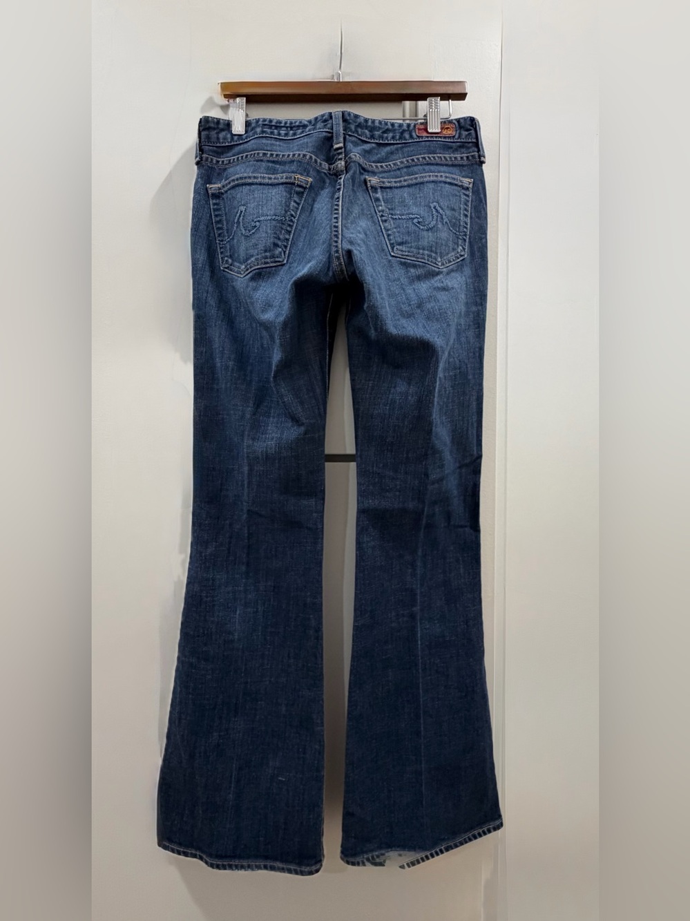 AG WOMEN’S THE CLUB STRETCH FLARE JEANS SZ 29R Great Condition - Picture 2 of 14